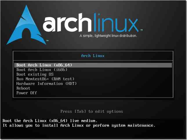 archlinux-archlinux安装