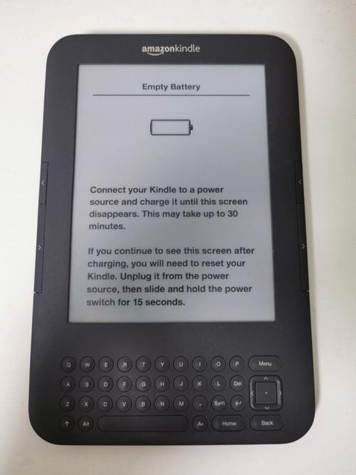 kindle3-kindle3死机 画面不动