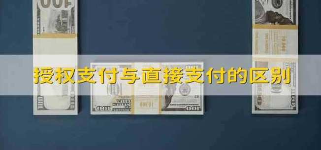 授权支付-授权支付与直接支付的区别