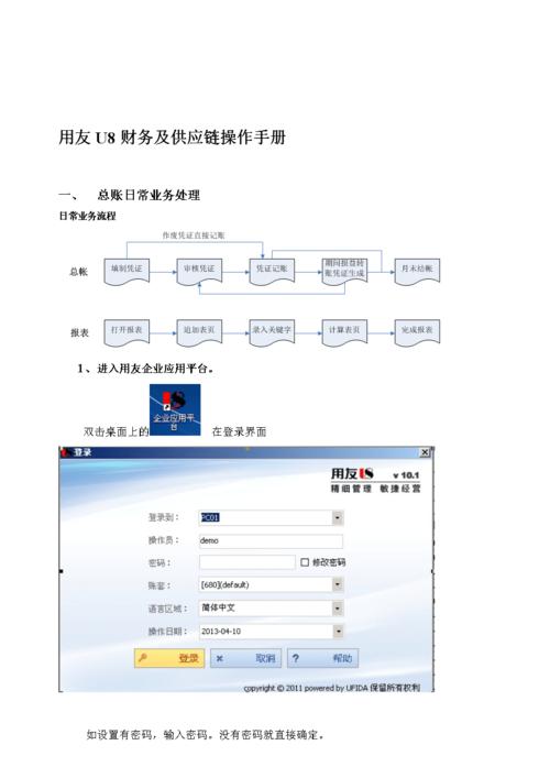 u8财务软件-u8财务软件的操作流程