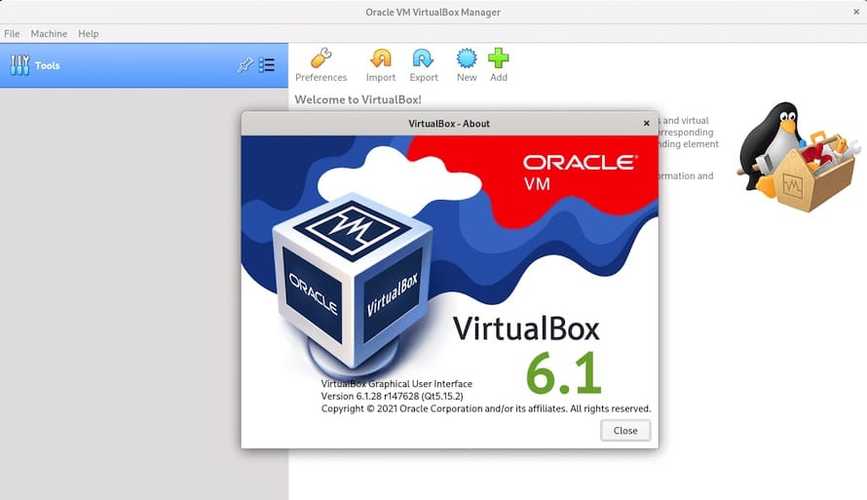 virtualbox-virtualbox interface