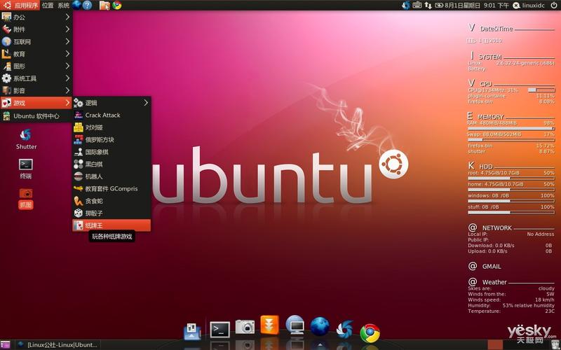 ubuntu 9.10-ubuntu 9.10怎么样才能用